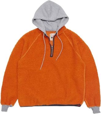 Stockholm Surfboard Club Stockholm Surfboard Club, Uomo, Felpe, Arancione, S, new