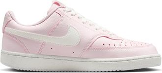 Nike Womens Court Vision Low - Running Shoes Pearl Pink/Sail Size 10.0