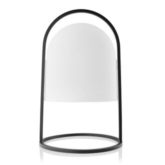 Eva Solo Lantern Solarleuchte H 43 cm, schwarz / weiss