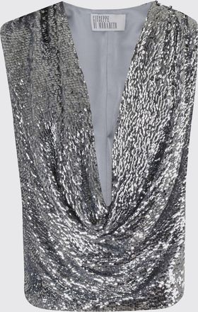 Giuseppe Di Morabito Top GIUSEPPE DI MORABITO Woman color Silver