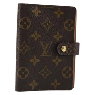 Louis Vuitton Pre-owned Accessories, female, Brown, Size: ONE SIZE Pre-owned Day Planner Cover