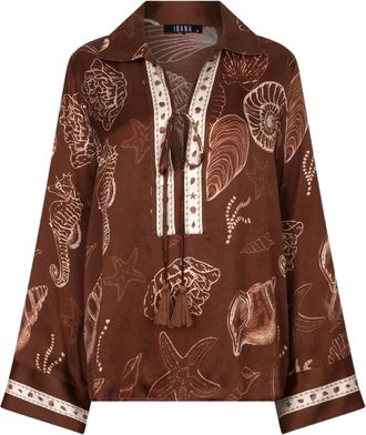 Ibana Donna, Camicette, Marrone, S, new