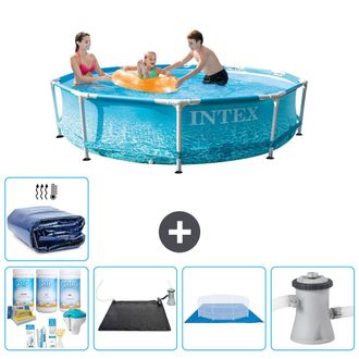 Intex Piscina Con Estructura Redonda - 305x76 Cm - 7-piezas S20360