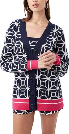 Trina Turk South Bay Wool-Blend Cardigan