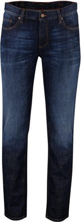 Alberto Alberto, Heren, Jeans, Blauw, Maat: W40 L34 Katoen