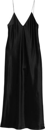 Khaite Taja V-neck Strap Dress