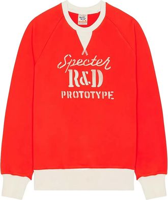 Deus x Specter R&D Crew Felpa - Rosso