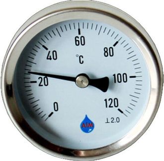 Aim Term&oacute;metro De Entrada Trasera De 1/2 Y 120 &deg;c