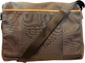 Louis Vuitton Pre-owned Cross Body Bags, male, Brown, Size: ONE SIZE Pre-owned Messenger NM Damier Geant shoulder bag