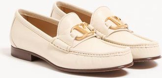 Valentino Garavani Mocassino VLogo Signature In Capra 20Mm Donna AVORIO 35.5