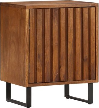 vidaXL Mesita De Noche Madera Maciza De Mango 40x30x50 Cm Vidaxl