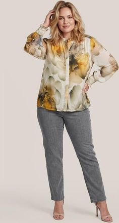 Mart Visser Daisy Jeans Grijs Maxi