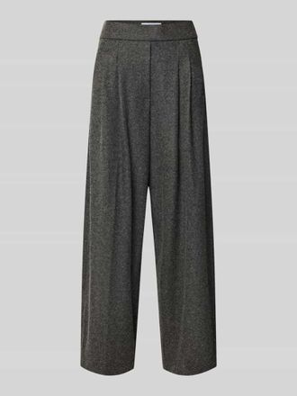 Raffaello Rossi Raffaello Rossi Wide Leg Weite Hose mit Woll-Anteil Modell MAYLA 6/8 in Dunkelgrau, Gr&ouml;&szlig;e 32