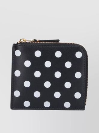 Comme Des Gar&ccedil;ons leather polka-dot purse