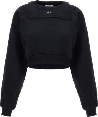 Off-white Logo Embroidery Sweatshirt