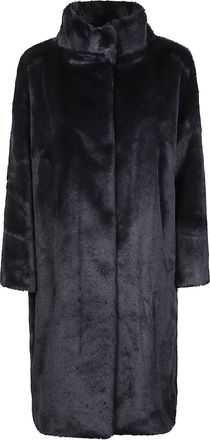 Herno Soft Alternative Fur Polyester Long Coat
