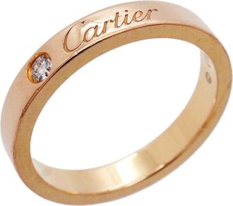 Cartier Pink Gold (18K) Band Ring (Pre-Owned)