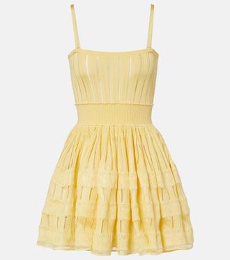 Alaia Ala&iuml;a Knitted minidress