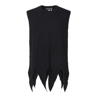Comme Des Garçons Heren, Truien, Zwart, Maat: S Wol