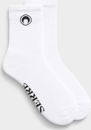 Marine Serre Mens Moon logo socks
