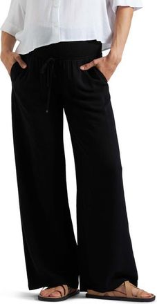 Ripe Marlow Shirred Pant in Black at Nordstrom, Size X-Large