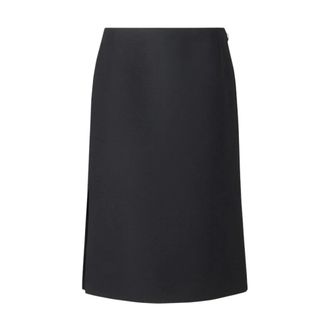 Fendi Dames, Rokken, Zwart, Maat: XS Zijde