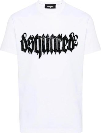 Dsquared2 Uomo, Top, Bianco, M, new