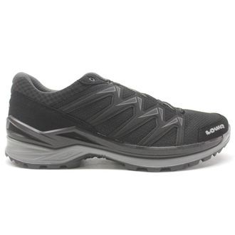 Lowa Innox Pro GTX Lo Textile Synthetic Mens Low Top Trainers - Black Grey - Size:UK 10.5