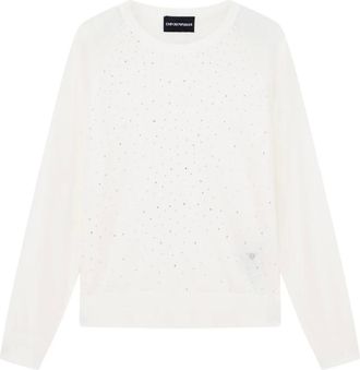 Emporio Armani Mujer, Jerseys, Blanco, Talla: L