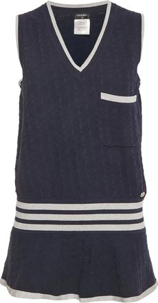 Chanel Canotta lunga - Blu