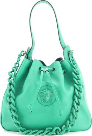 Versace La Medusa Bucket Leather Large