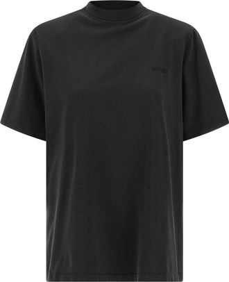 The Attico Black Logo T-shirt