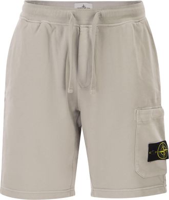 Stone Island Jogger-Shorts mit normaler Passform und Cargotasche