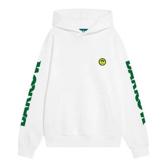 Barrow Hoodies, male, White, Size: XS 412 Cocco Hoodie