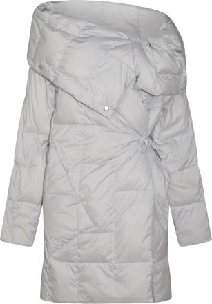 Add Cappotto con design imbottito - Grigio