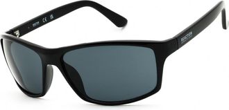 Kenneth Cole Reaction KC1384 01A Shiny Black/Smoke