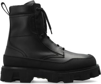 Moncler Schoenen, Heren, Zwart, 43 1/2 EU, Leer, Peak Path Snowboots