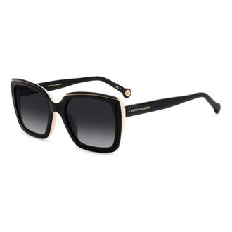 Carolina Herrera Sunglasses, female, Black, Size: 53 MM HER 0143/G/S Sunglasses