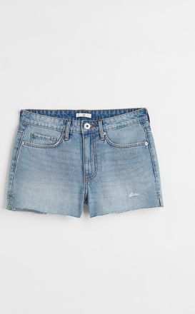 H&M Jeansshorts Slim - Blue