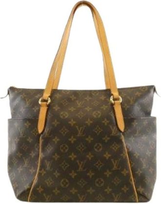 Louis Vuitton Pre-owned Tote Bags, female, Brown, Size: ONE SIZE Pre-owned Monogram Tote Bag