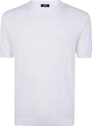 Barba Net Fancy Round Neck Sweater