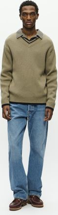 Wood Wood Pullover WWCobek Casual fit beige