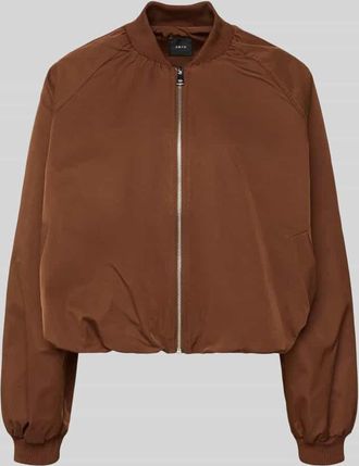 Zero Blouson mit elastischen &Auml;rmelabschl&uuml;ssen und Rei&szlig;verschluss in Hazel, Gr&ouml;&szlig;e 36