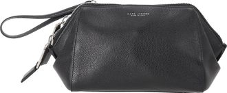 Marc Jacobs Marc Jacobs Vanity Pouch Tas in Zwart Leer