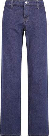 7 For All Mankind Straight Jeans - Dames - Regular Fit Jeans - Blauw - W27 - Jeans