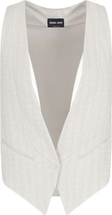 Giorgio Armani Gilet con stampa - Grigio