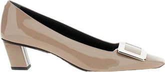 Roger Vivier Pointed Toe Pumps with Low Block Heel