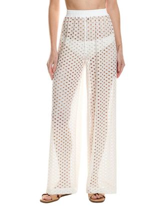 Carmen Marc Valvo Crochet Pant
