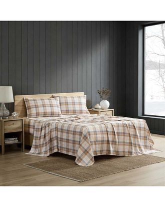 Nautica Vintage Trunk Plaid Sheet Set