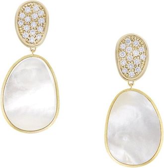 Marco Bicego 18K 0.56 Ct. Tw. Diamond Lunaria Earrings